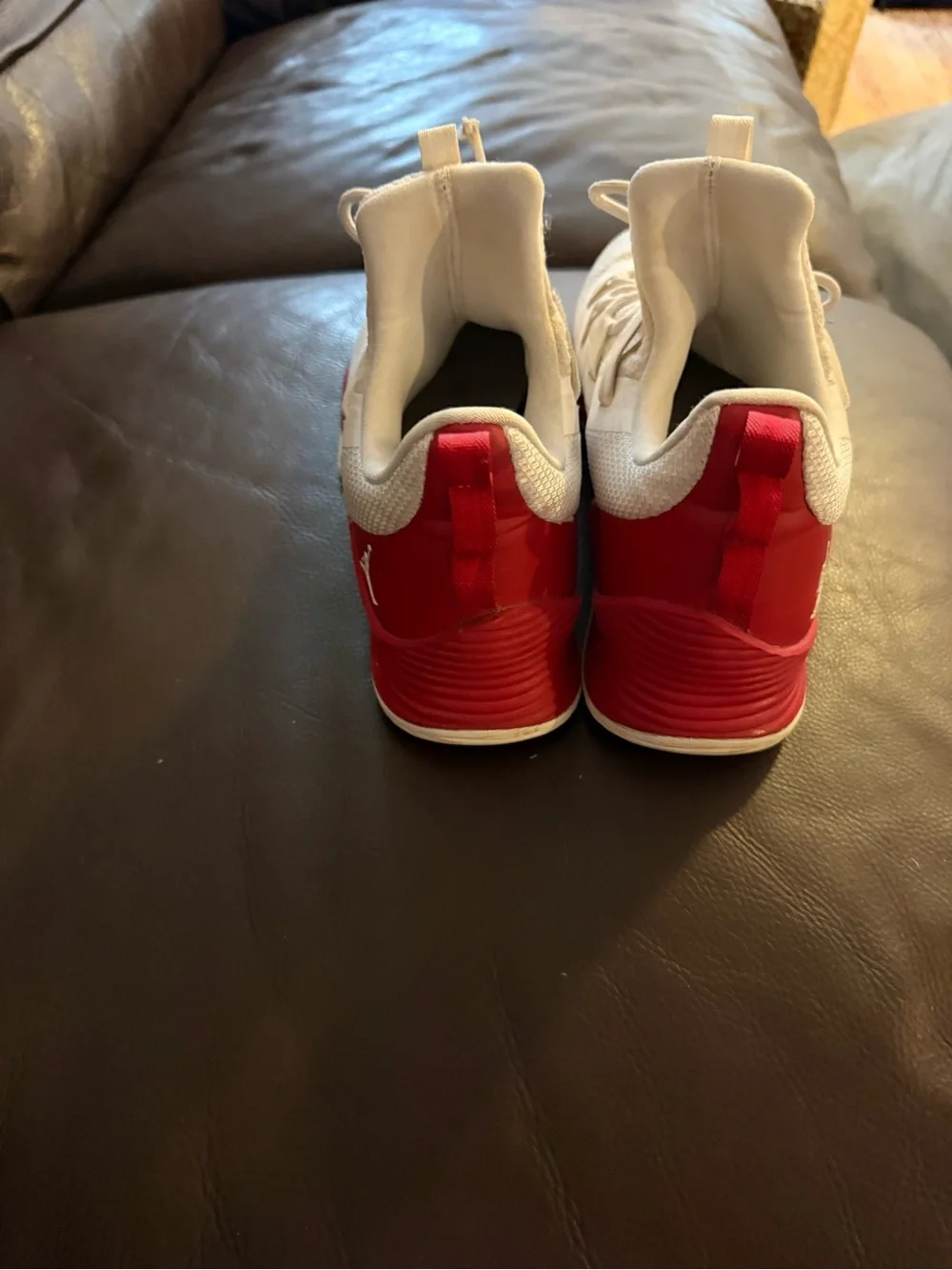 Nike red white